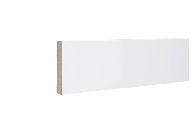 Modern Plain Square Edge 18mm X 94mm X 2400mm Primed