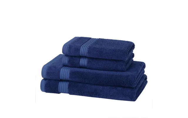 4 Piece 700gsm Bamboo Towel Set - 2 Hand Towels, 2 Bath Towels