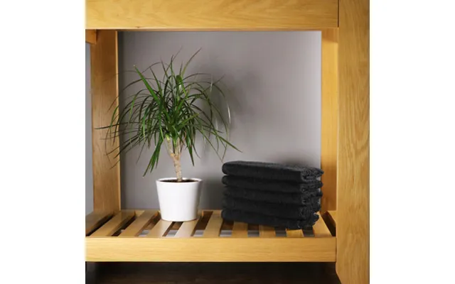 500gsm Luxury Guest Towels 30x50 Cm - Black product image
