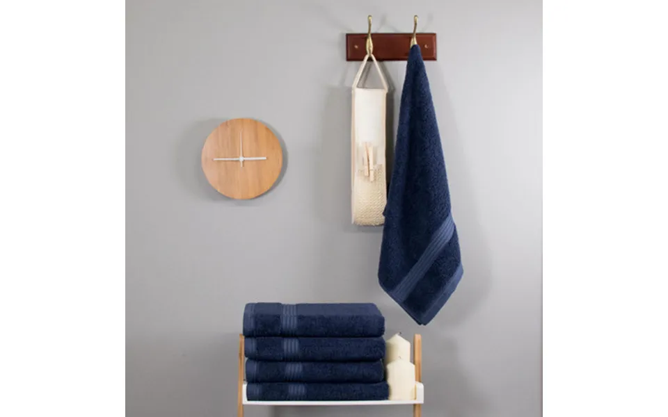 700 Gsm Ultimate Bamboo Navy Blue Hand Towel - Single Piece 47cm X 85cm