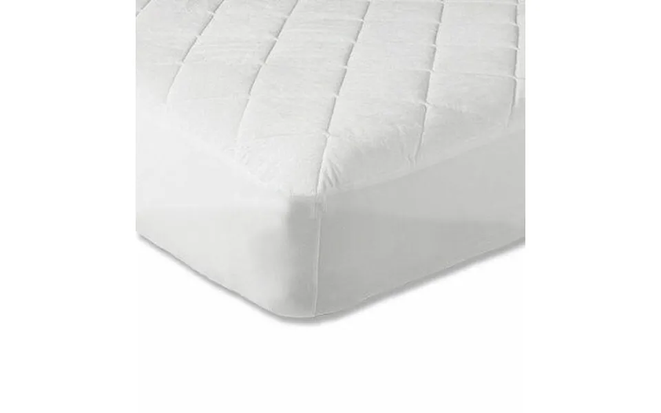 9 Quilted Mattress Protector Polycotton Easy Care White King