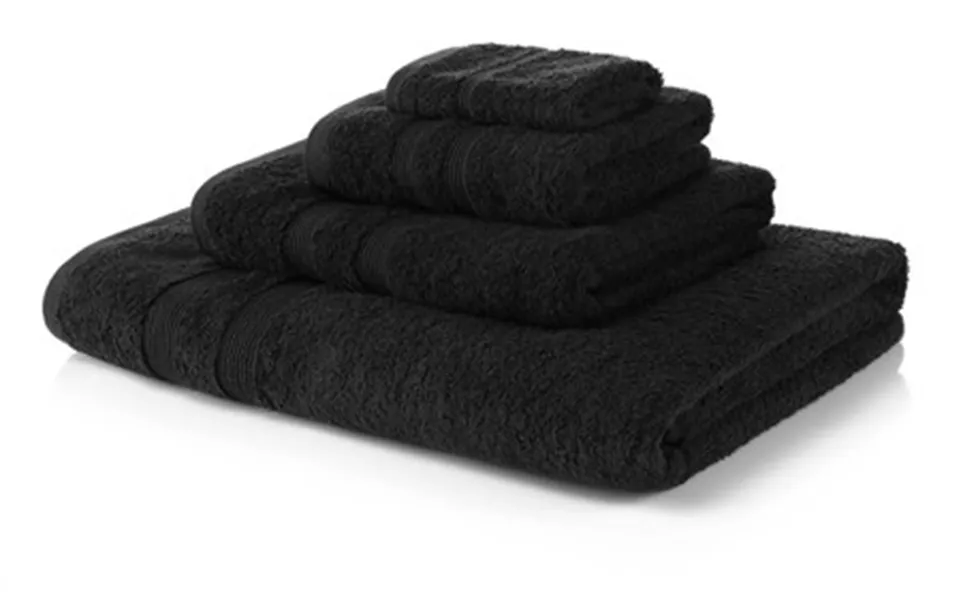 Black Hand Towel Egyptian Collection 500 Gsm Cotton - 50x80cm