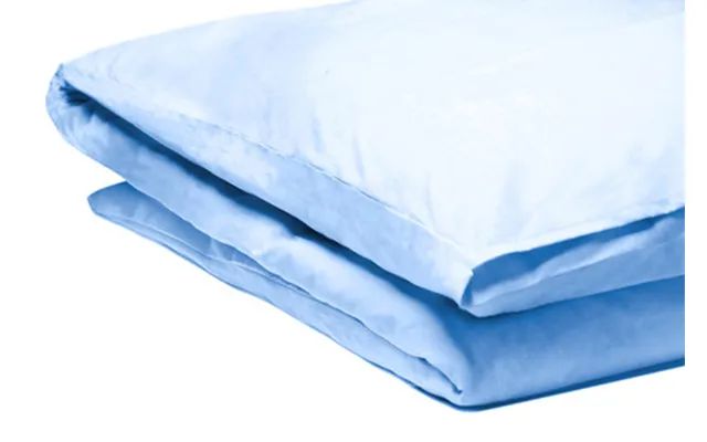 Light Sky Blue Easy Care Duvet Cover Polycotton - Single product image