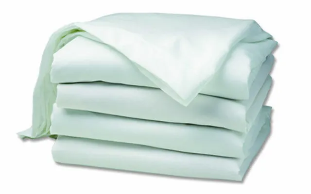 Pack Of 5 Waterproof Flame Retardant Green Tint Mattress Protector - Double