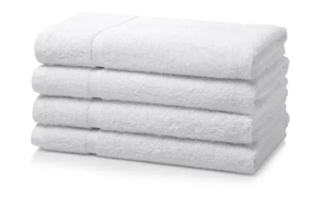 Pack Of 6 White Wholesale Institutional & Hotel Hand Towels - 500 Gsm product image