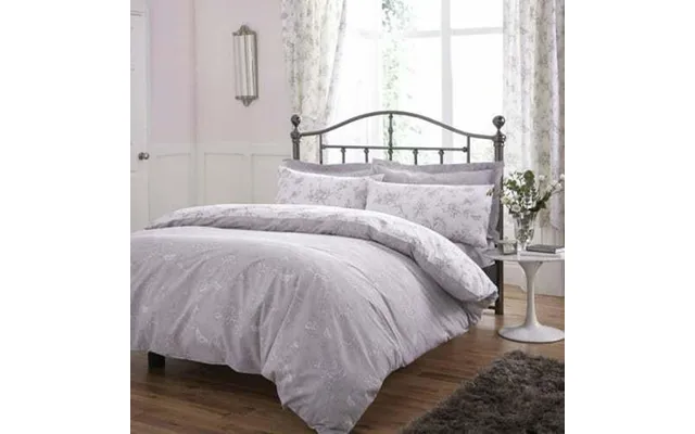 Polycotton Printed Sheridan Duvet Cover Set- Grey