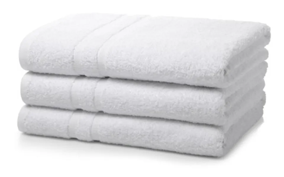 Single Piece White Wholesale Institutional & Hotel Bath Towels - 400 Gsm