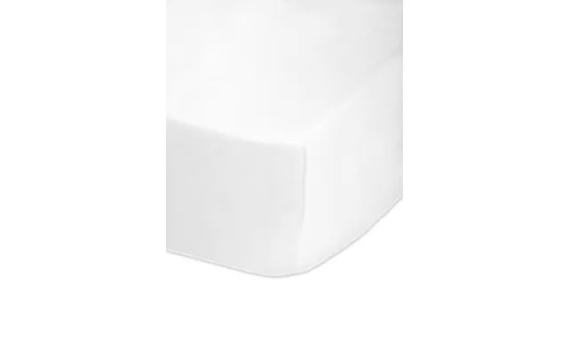 Single - White Fitted Sheets Easy Care 68 Pick Polycotton