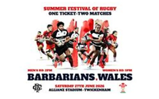 Barbarians V Wales Double Header