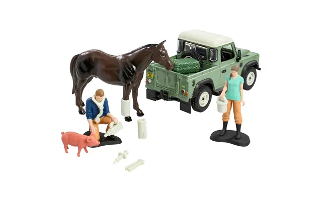 Britains Land Rover Vet Set - Farm Vehicle Play Set
