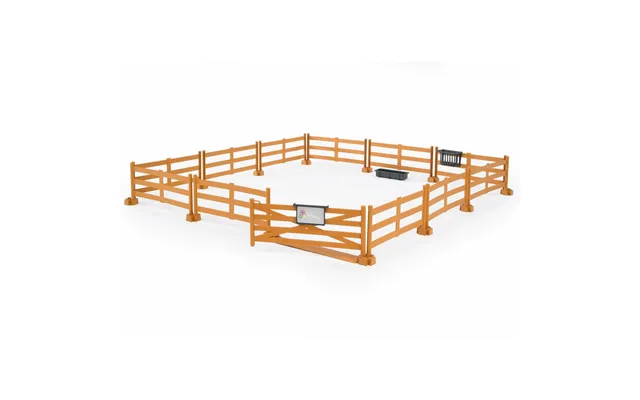 Bruder Bworld Pasture Fence Brown - Scale 1 16 product image