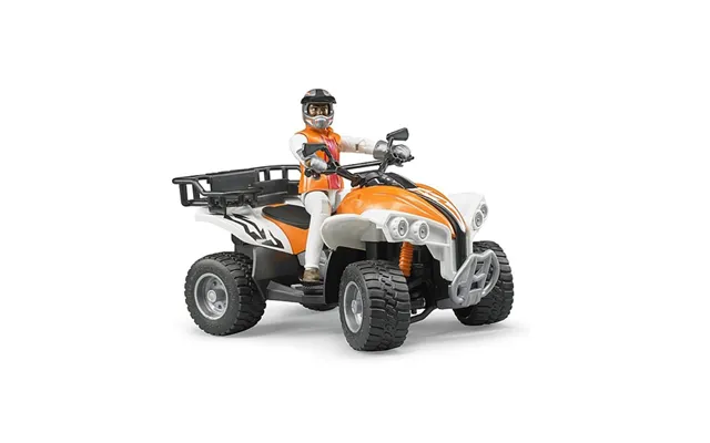Bruder Bworld Quad With Driver - Scale 1 16