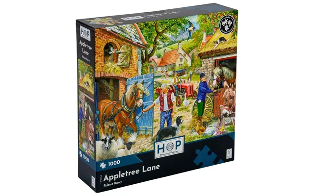 House Of Puzzles Appletree Lane 1000 Piece Jigsaw Puzzle product image