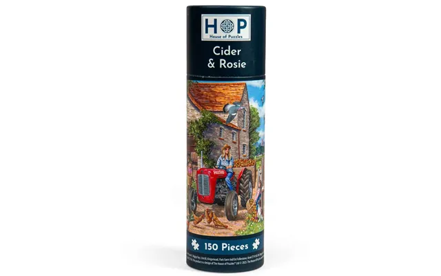 House Of Puzzles Cider & Rosie 150 Piece Mini Jigsaw Puzzle In A Tube product image