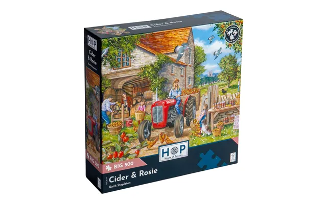House Of Puzzles Cider & Rosie 500 Piece Jigsaw Puzzle - Big 500 product image