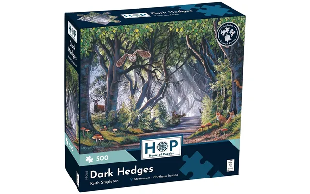 House Of Puzzles Dark Hedges 500 Piece Jigsaw Puzzle product image