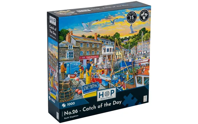House Of Puzzles No.26 Catch Of The Day 1000 Piece Jigsaw Puzzle product image