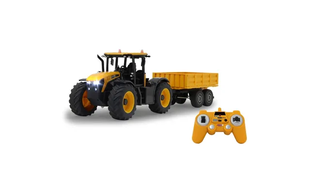 Jamara Jcb Rc Fastrac With Trailer - Scale 1 24