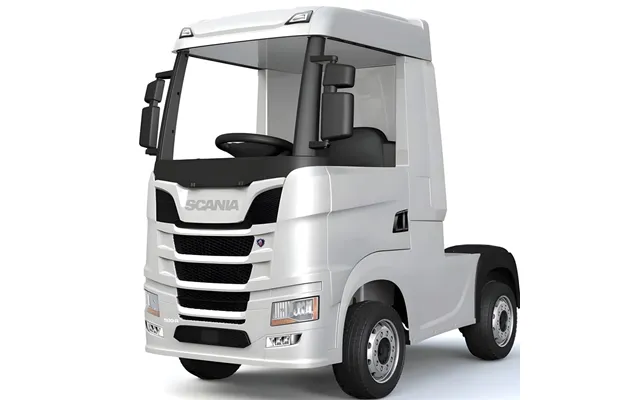 Lil’ Roadsters Official Scania 24v Ride-on Lorry And Trailer - White product image