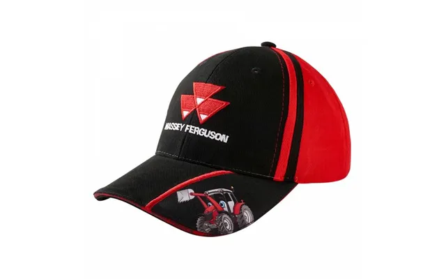 Massey Ferguson Kids Cap - Black And Red