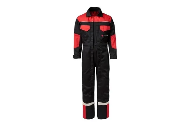 Massey Ferguson Kids Overalls - Black & Red