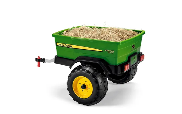 Peg Perego Uk John Deere Adventure Trailer - Green