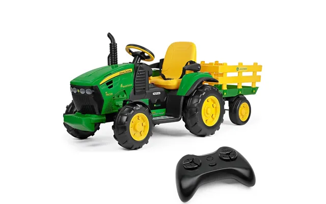 Peg Perego Uk John Deere Rc Tractor With Trailer - 12 Volt product image