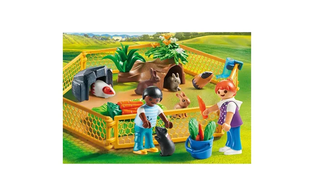 Playmobil Farm Animal With Enclosure - 70137 product image