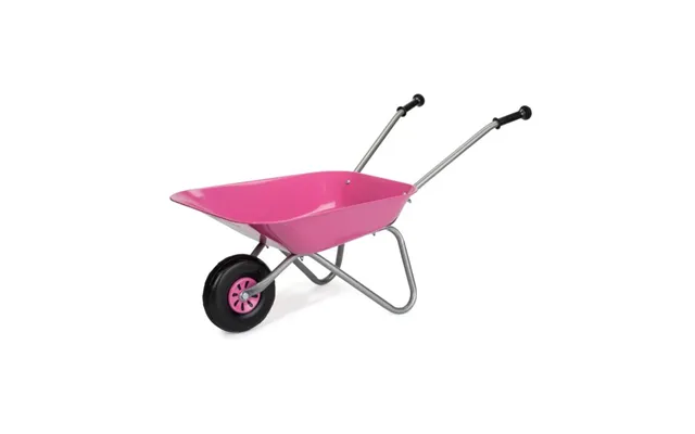 Rolly Metal Wheelbarrow Pink product image