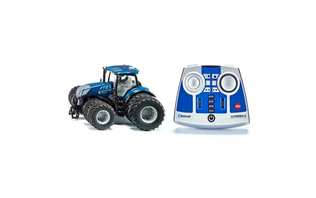 Siku New Holland T7.315 On Dual Wheels With Remote - Scale 1 32