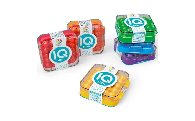 Smart Games Iq Mini Mix Brain Teaser Games - Assorted Colours product image