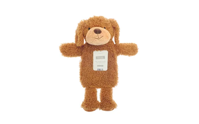 Snuggly Premium Hot Water Bottle - Brown Dog
