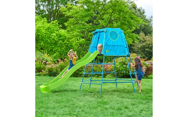 Tp Toys Uk Tp Explorer Metal Climbing Frame Set & Slide - Blue