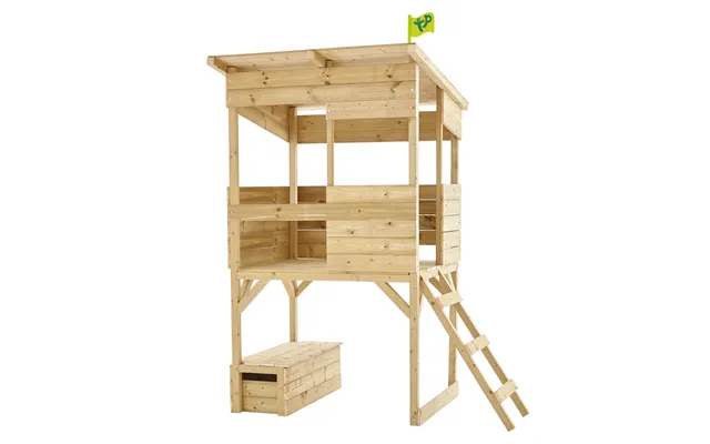 Tp Toys Uk Treetops Wooden Tower Playhouse With Toy Box product image
