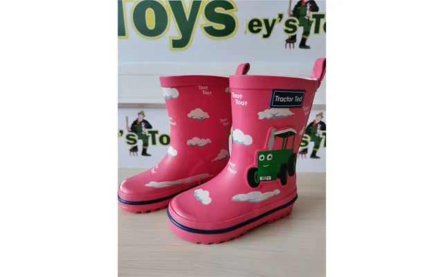 Tractor Ted Welly Toot Toot Dusky - Red
