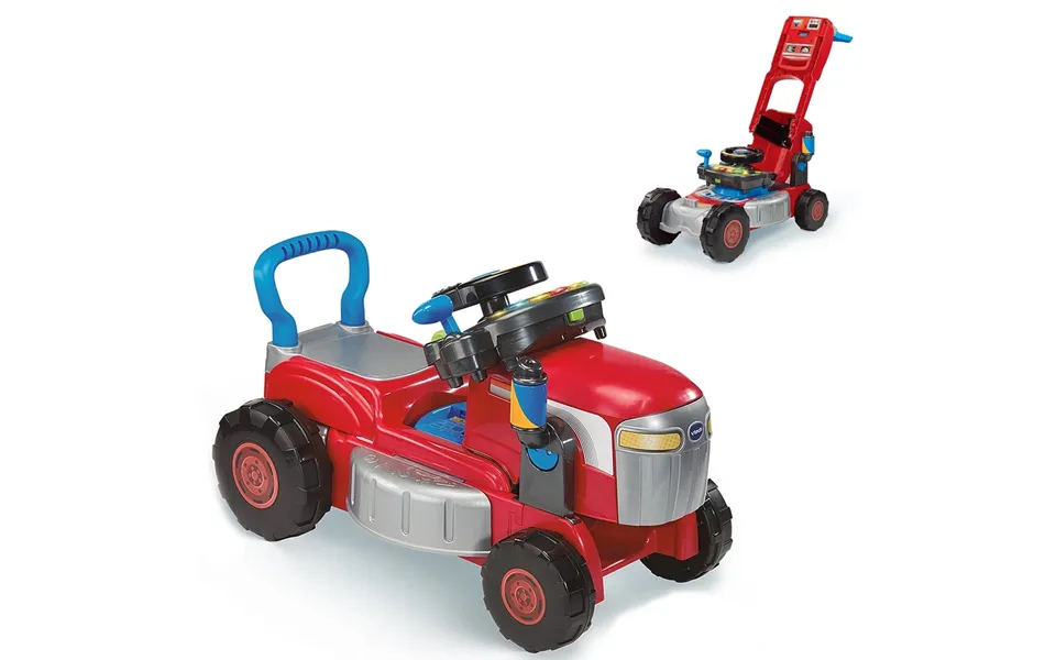 Vtech 3-in-1 Mow And Grow Tractor Ride-on & Push Toy For Toddlers
