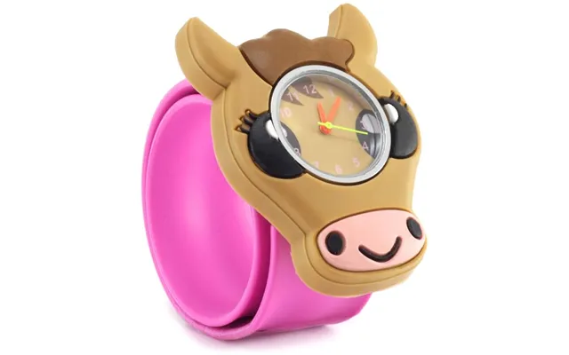 Wacky Watches Horse Watch - Dark Pink