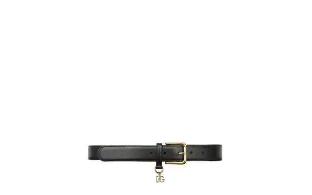Dolce & Gabbana Leather Logo Belt
