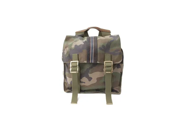 Valentino Military Canvas Backpack