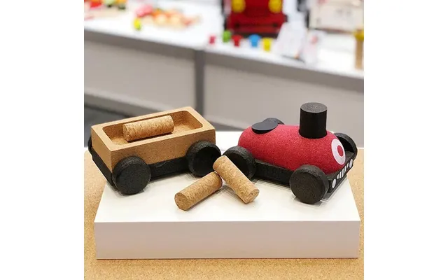 Elou Cork Freight Toy Train