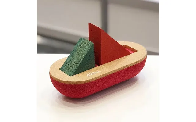 Elou Sailing Boat Cork Bath Toy