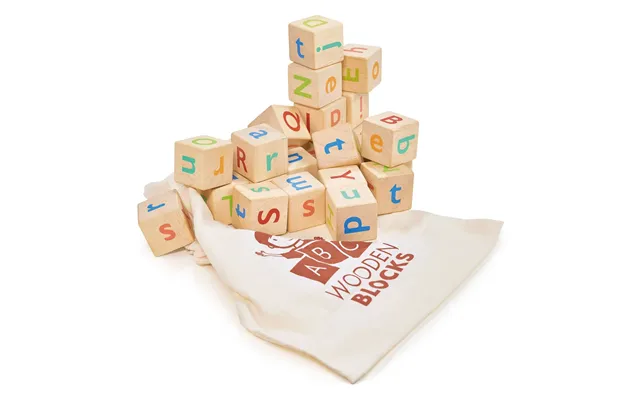 Wooden Alphabet Spelling Blocks