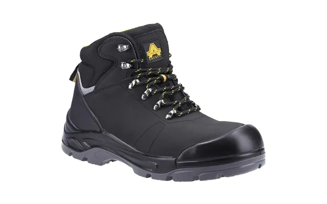 Amblers Safety As252 Lightweight Water Resistant Leather Safety Boots Black Size 11