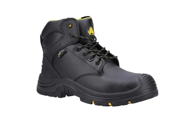 Amblers Safety As303c Wrekin Lace Up Metal Free Metatarsal Waterproof Boot Black Size 6