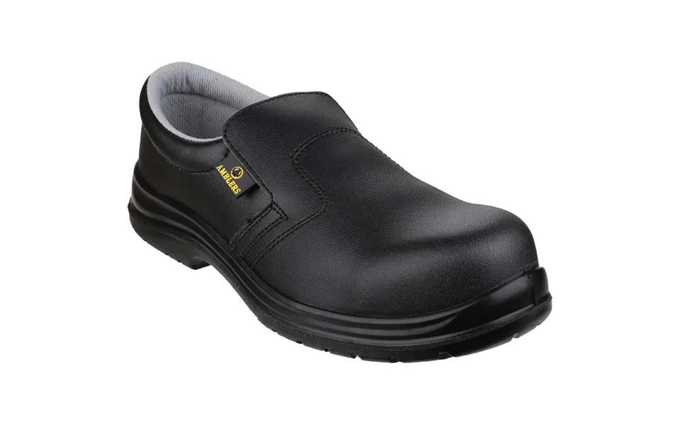 Amblers Safety Fs661 Metal Free Lightweight Slip On Safety Shoe Black Size 9