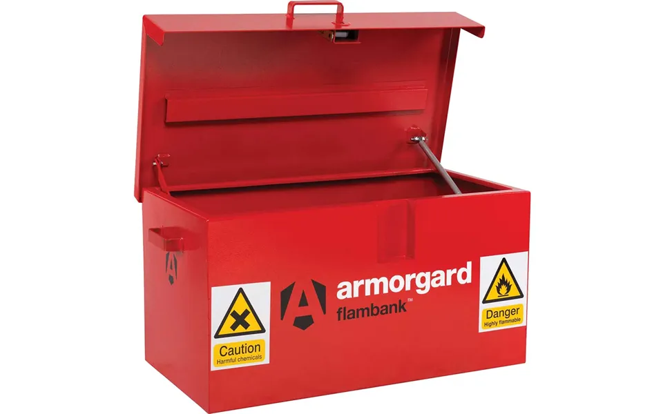 Armorgard Flambank Chemical And Flammables Secure Van Storage Box 980mm 540mm 475mm