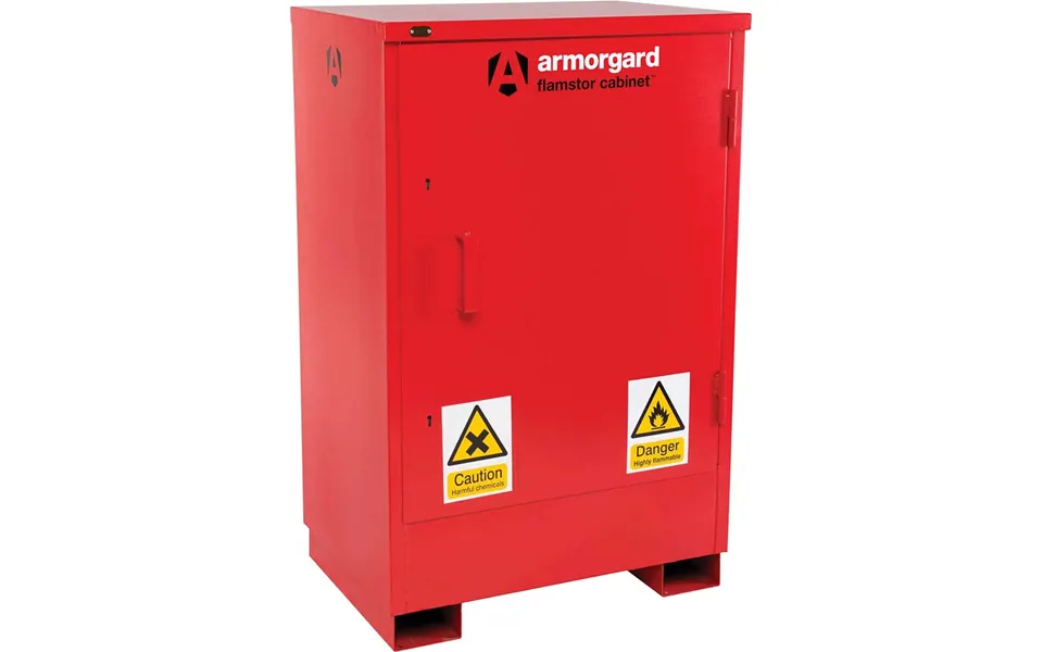 Armorgard Flamstor Chemical And Flammables Hazardous Cabinet 800mm 585mm 1250mm