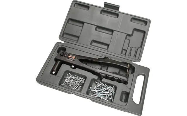Arrow Rl100k Riveter With Case And Assorted Rivets Set