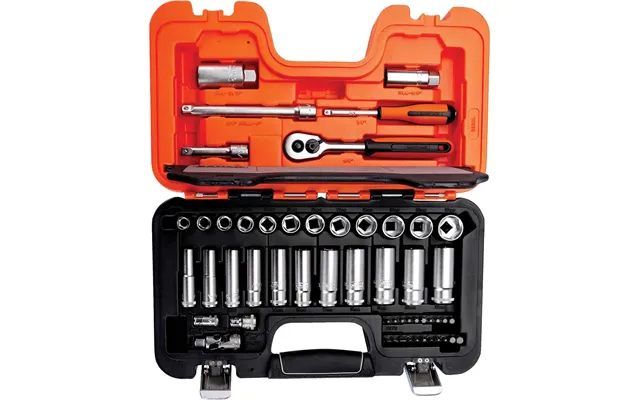 Bahco 53 Piece Combination Drive Hex Socket And Bit Set Metric Combination