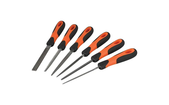 Bahco 6 Piece Engineers Ergo Handle Key File Set